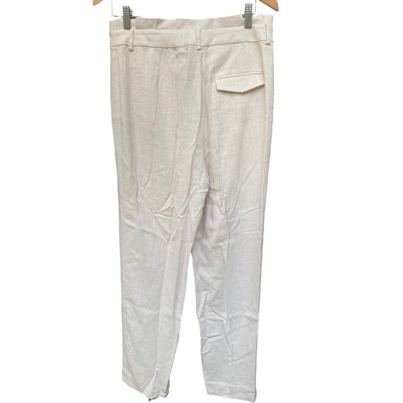 Bar III - High Rise I Linen I Cream I Trouser I Pants I Size: 8 - Picture 5 of 13
